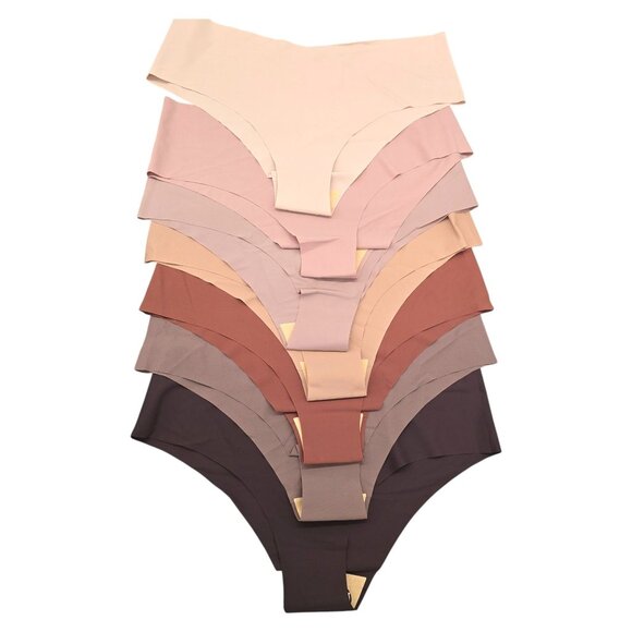 14 Pair Seamless Women's Underwear No Show Bikini Panties Briefs Womens XXL NEW - Picture 3 of 10